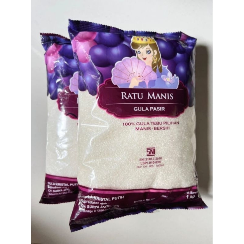

Gula Ratu Manis Gula Pasir 1 Kg