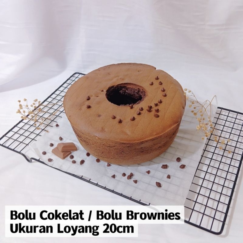 

Bolu Cokelat Panggang lembut tanpa pengawet