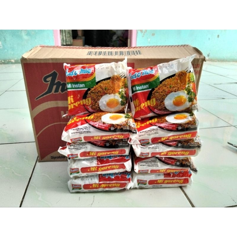 

Indomie goreng mi instan 1dus isi 40 bungkus