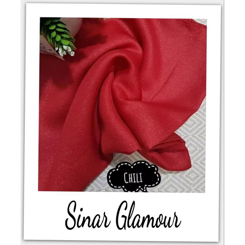 PROMO Hijab Segi Empat Polos Warna Merah Cabe Kerudung Segi Empat Warna Agustusan Kerudung Segi Empa