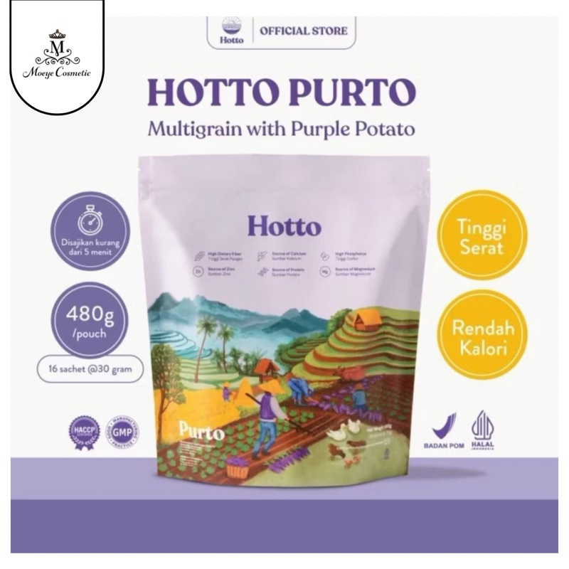 

Hotto Purto Oat Minuman Serat Nutrisi & Rendah kalori