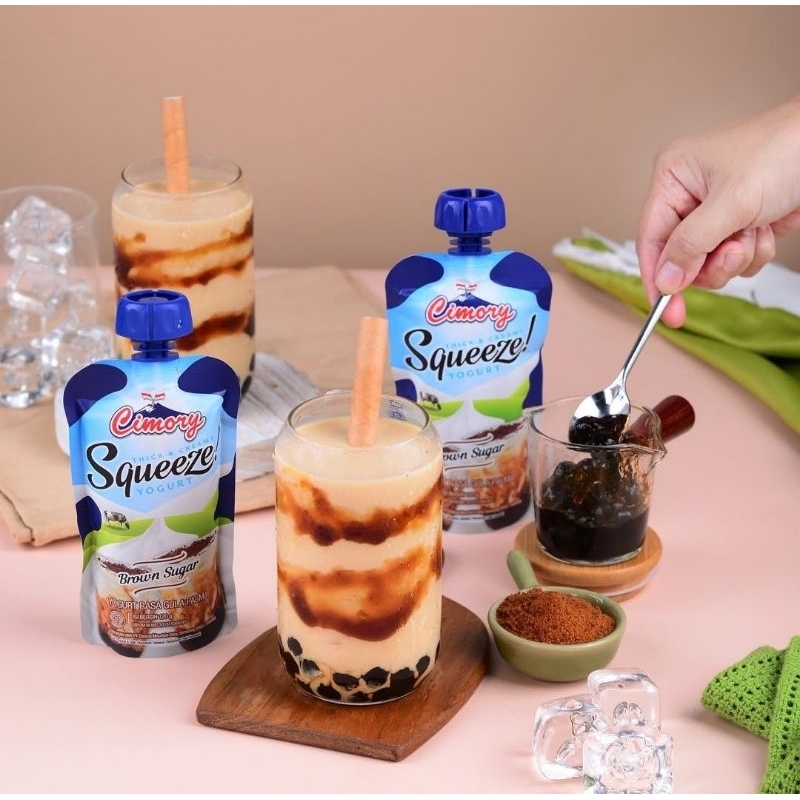 

Cimory Yogurt Squeeze Brown Sugar 120gr
