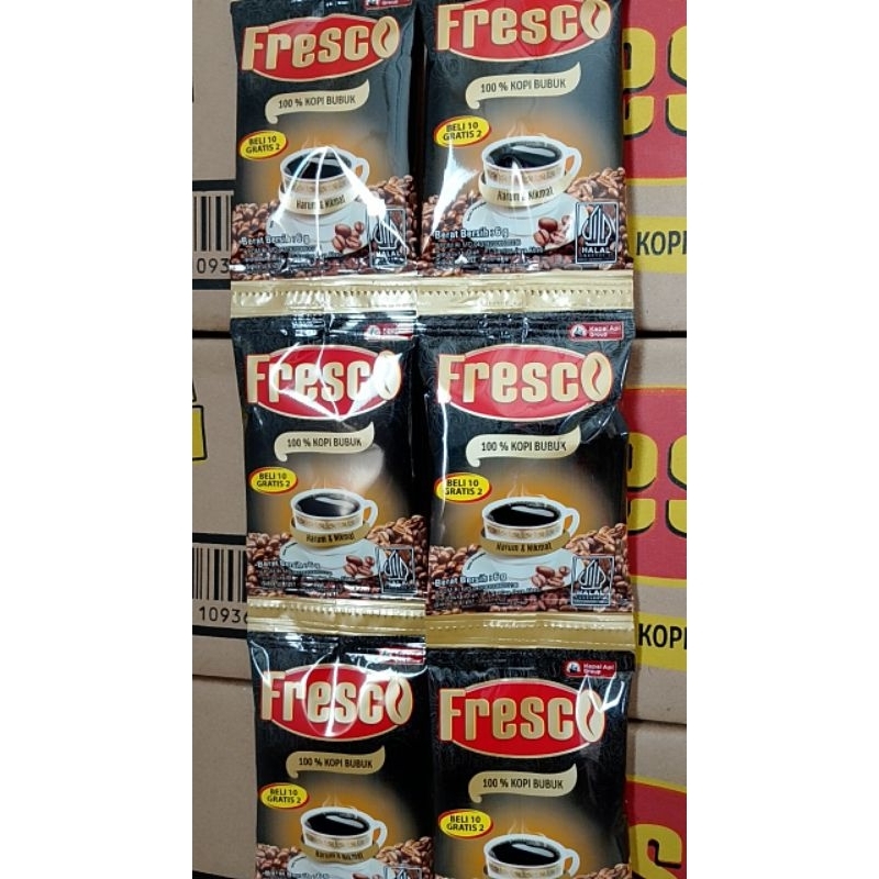 

Fresco murni 7gr renteng isi 12sachet