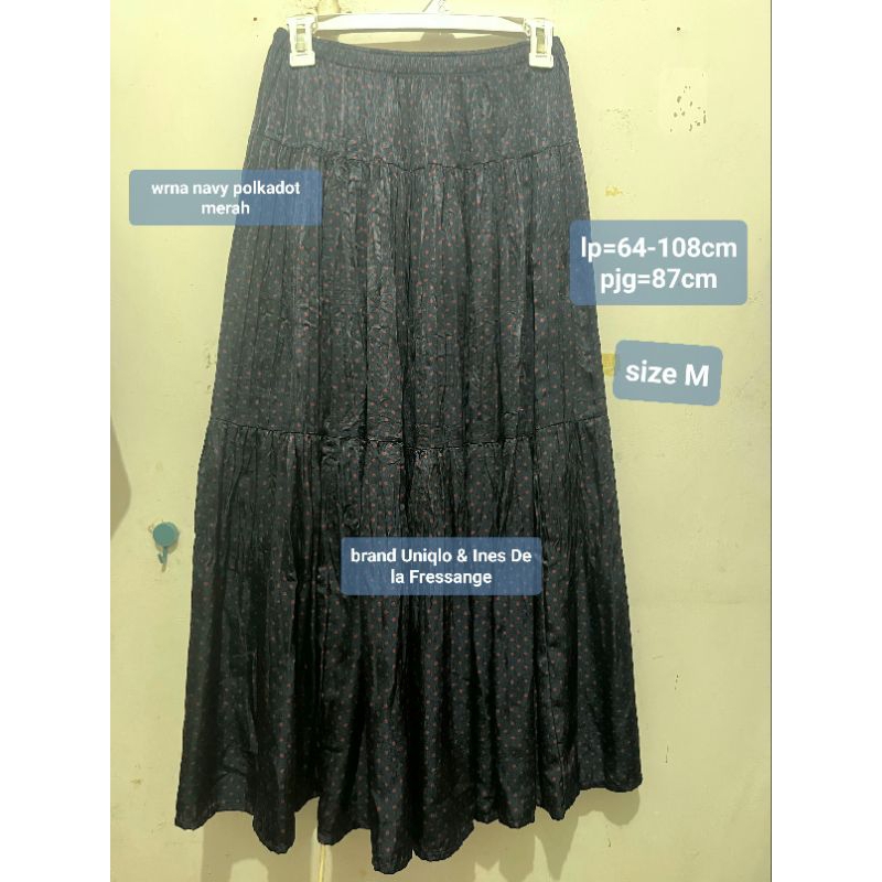 Rok Umpak Polkadot Uniqlo