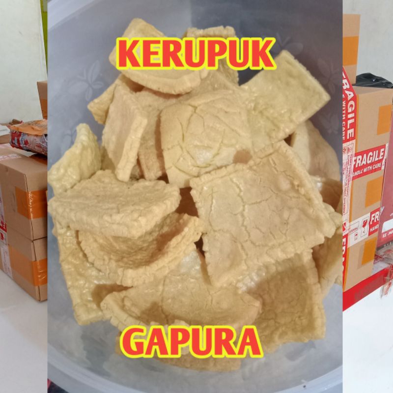 

Kerupuk lemmak Khas Gapura Sumenep isi 40 pcs