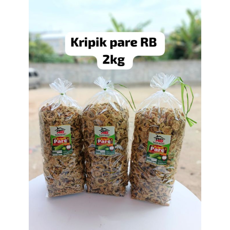 

Keripik Pare Merk RB Renyah Enak 2KG
