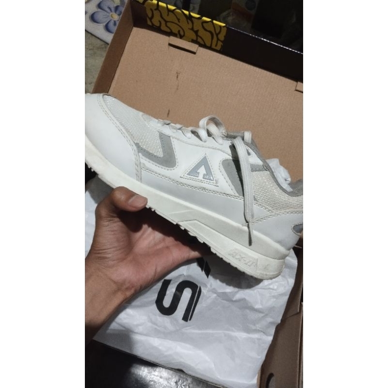 Aerostreet 36-45 Osaka Putih - Sepatu Sneakers Casual Pria Wanita Aero Street