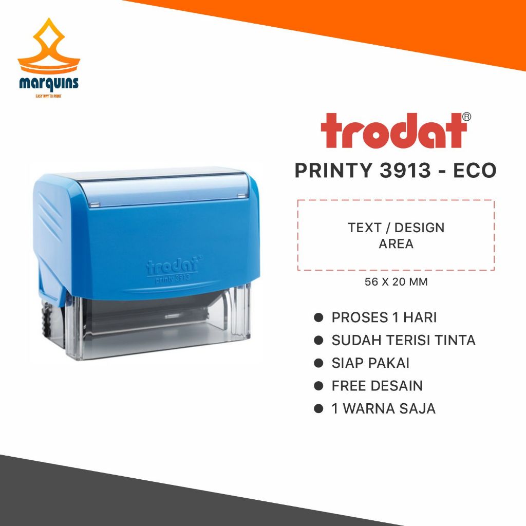 

Stempel Otomatis Trodat 3913 | Stempel Nama/Alamat | Stempel Cocok Untuk Usaha | Kualitas Premium