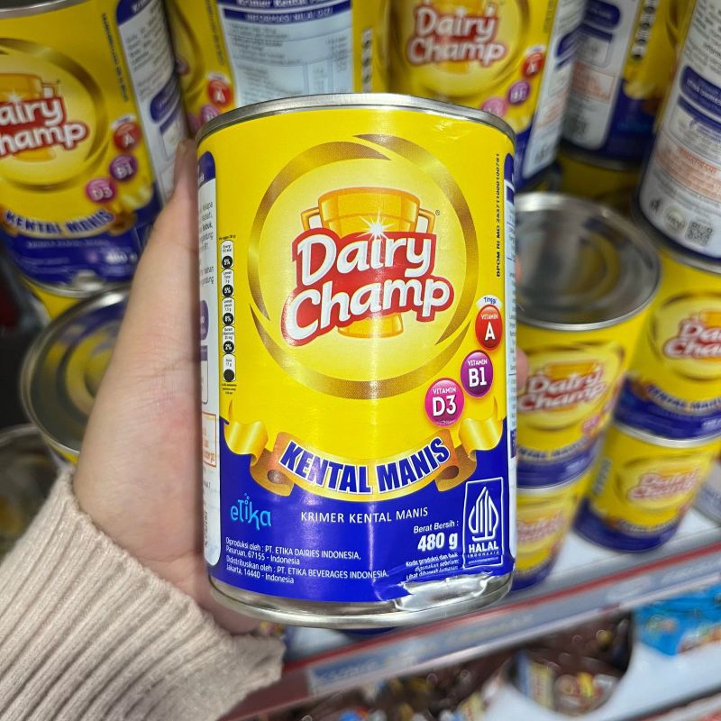 

DAIRY CHAMP KALENG 480GRAM DAN 1KG