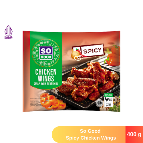 

So Good Spicy Chicken Wings 400 gr