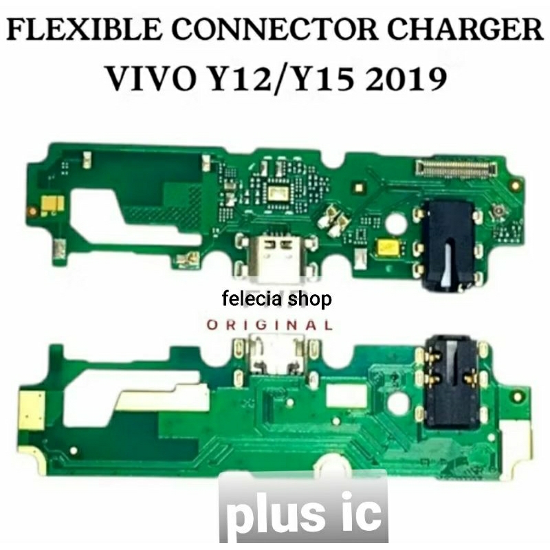 PAPAN CAS KONEKTOR CHARGER VIVO Y12 , VIVO Y15  FLEXIBEL CAS+MIC