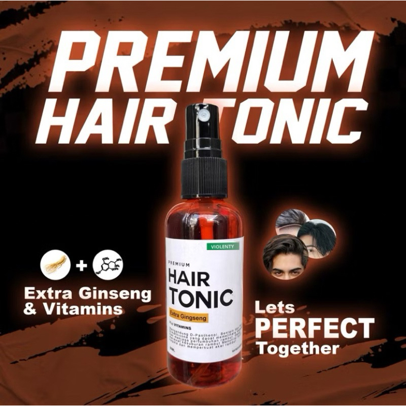 HAIR TONIC VARIAN GINGSENG RAMBUT VITAMIN PENUMUBUH RAMBUT DAN PELURUS RAMBUT PRIA DAN WANITA BY VIO