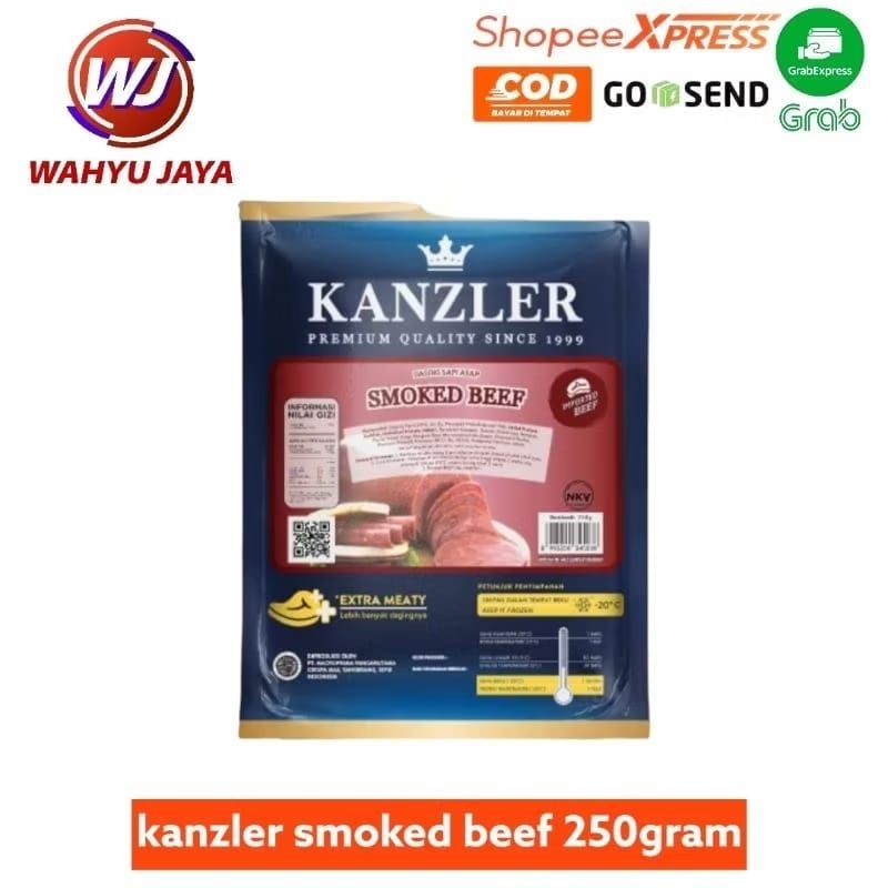 

kanzler smooked beef 250gram