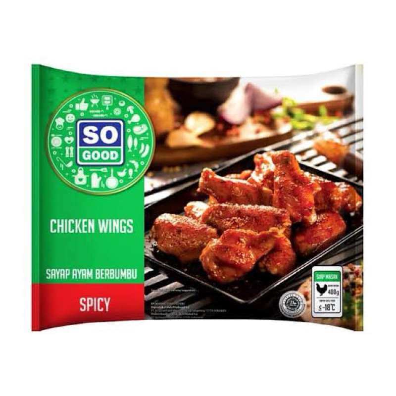 

So Good Chicken Spicy Wings 400gr