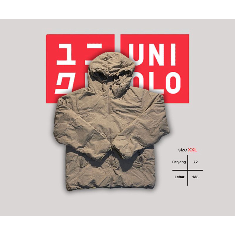 Jacket Bulu Angsa (BULANG) tebal size XXL UNIQLO
