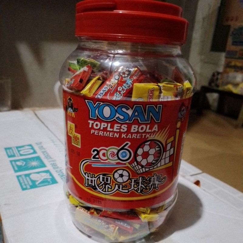 

permen karet yosan isi 200 pcs