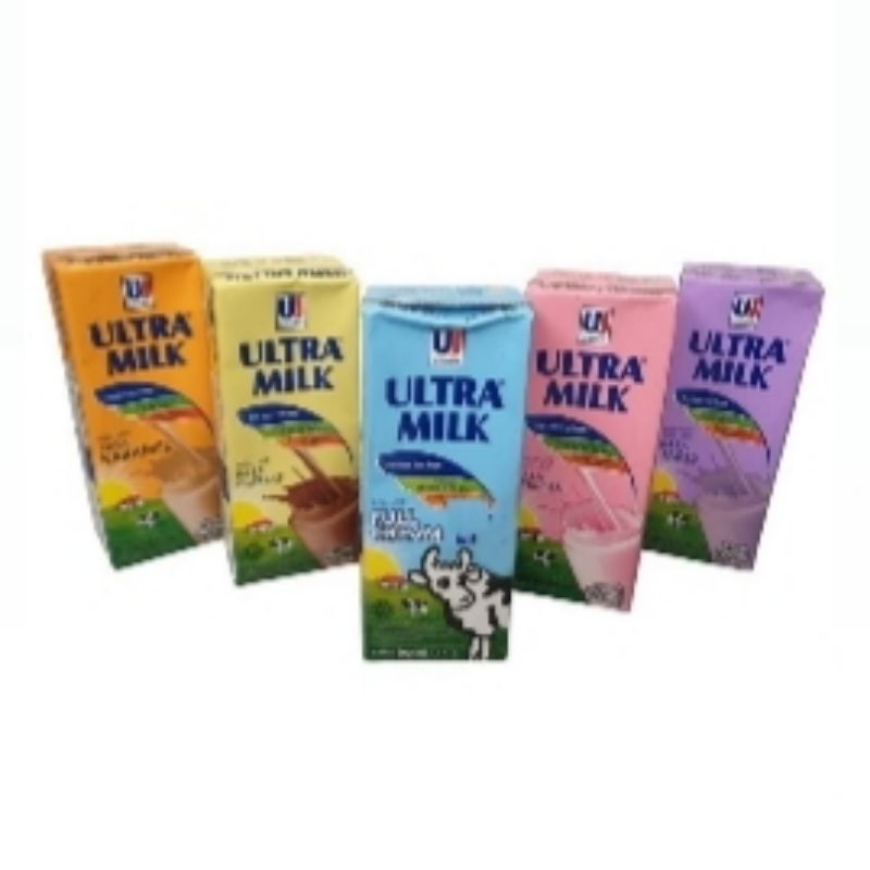 

ULTRA MILK SUSU UHT 200 ml COKLAT FULL CREAM STOBERI