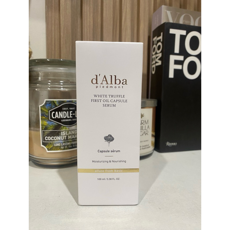 d’Alba Piedmont Oil Capsule Serum 100ml White Truffle First Oil Capsule Serum vita official original
