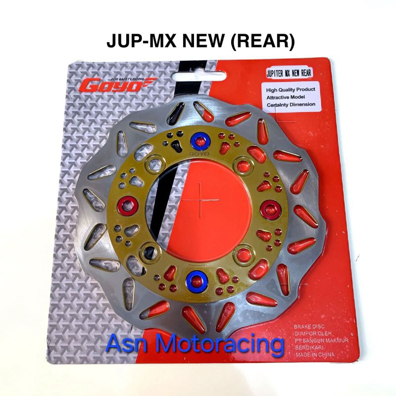 Piringan belakang jupiter mx new piringan disc rem cakram belakang jupiter mx new 135