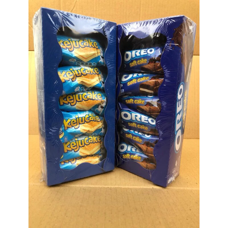 

OREO SOFT CAKE OREO BOLU DAN KEJU CAKE ISI 12pcs