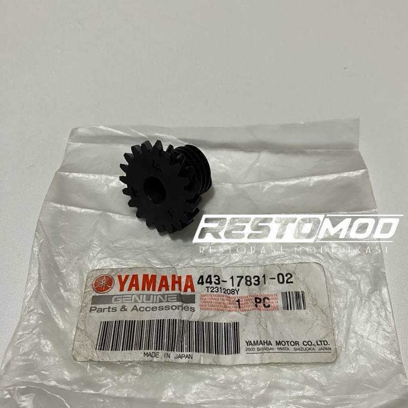 Gigi rpm gear rpm tachometer rpm rxking rx k rx king rx s rx spesial dt125 dt175 RX-S Drive Gear ori