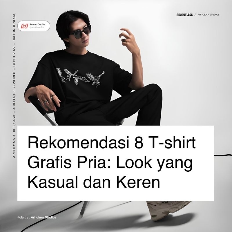 Kaos Polos Oversize Brand Lokal