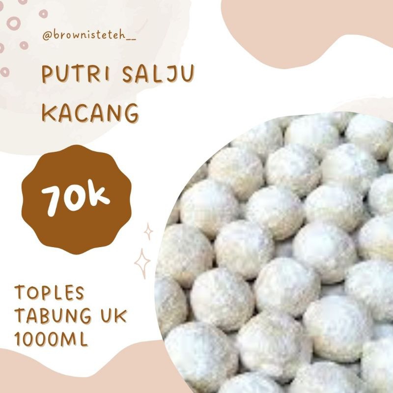 

PUTRI SALJU KACANG TOPLES TABUNG 1000ML