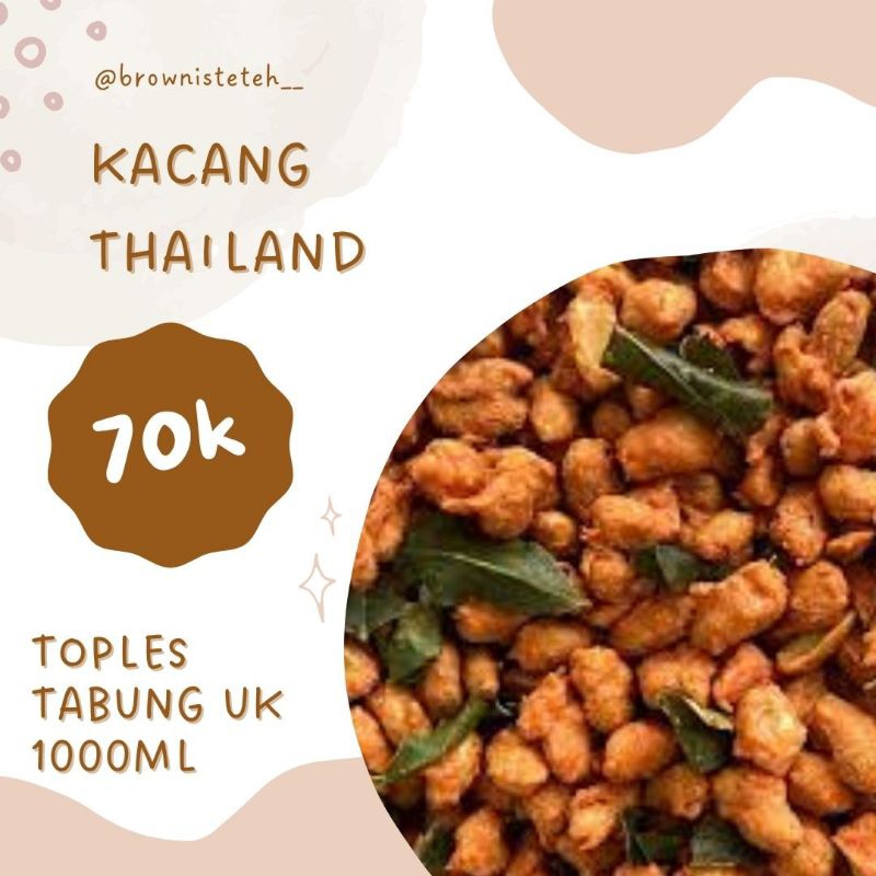 

KACANG THAILAND TOPLES TABUNG 1000ML