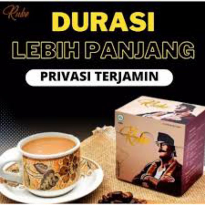 

KOPI RUBE 1 BOX 5 SACHET ORIGINAL KOPI RUBE STAMINA PRIA BPOM HALAL TRUST