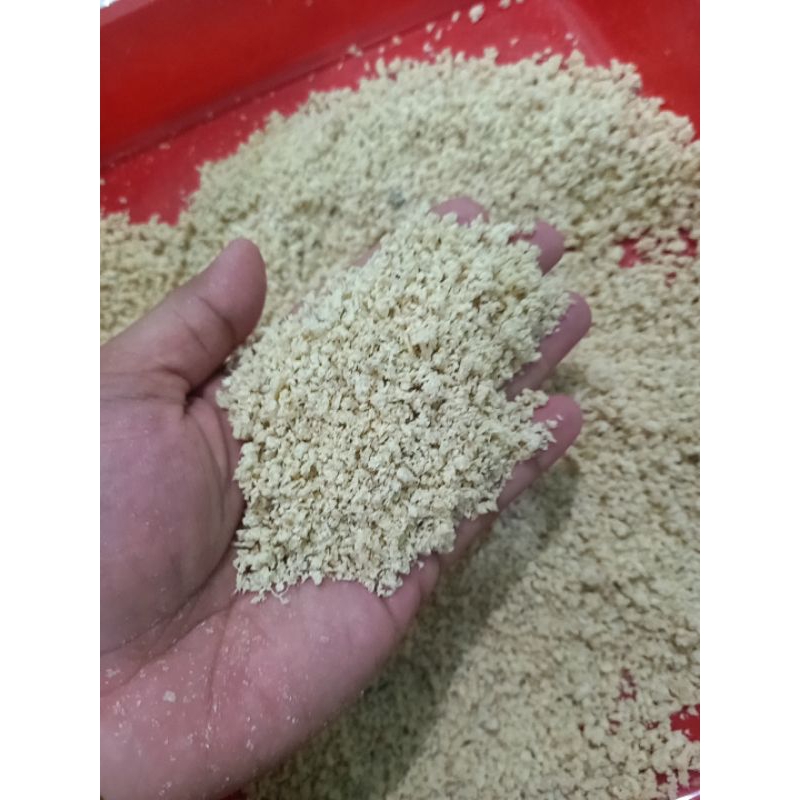 Giltbite_ Ataker Berat 1 Kg / Ampas Tahu Kering (Murni Tanpa Campuran) /Makanan Hamster ,Ampas Tahu/