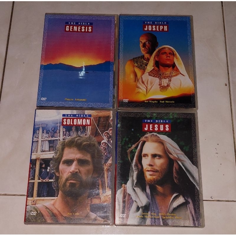 dvd THE BIBLE-Genesis / Joseph / Solomon / Jesus
