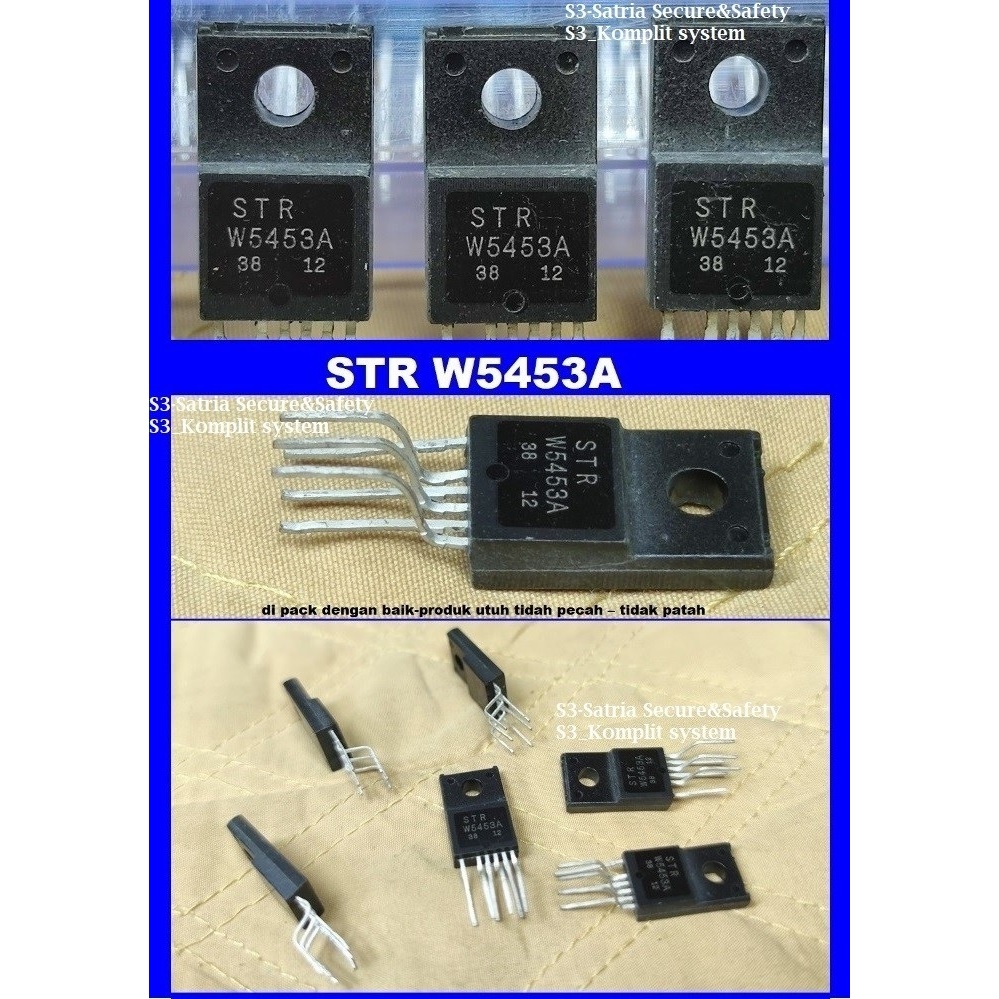 STR W5453A Mosfet str w5453a Transitor STRW5453 A IC STR W 5453A 5453 STRW strw5453a