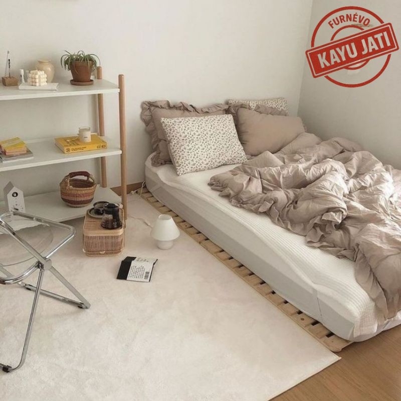 Dipan Tempat Tidur Jati  / Dipan Kasur Minimalis / Divan Jati / Divan Kasur Kayu Jati / Tatakan Kasu