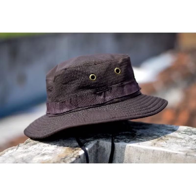 Topi Rimba Polos Premium