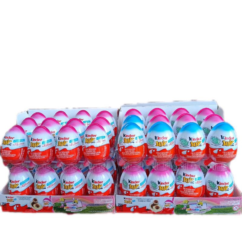 

24 pcs kinderjoy boy & girl super promo choco milk crispy 20gr