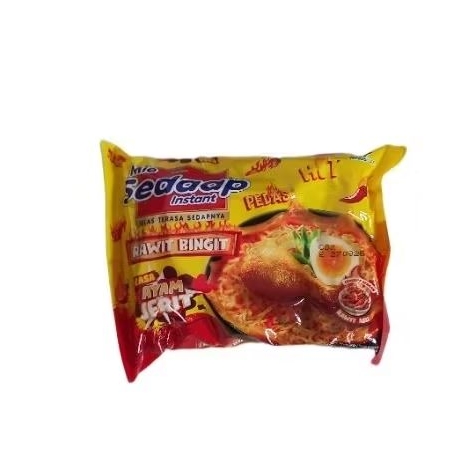 

mie instan sedap rawit bingit