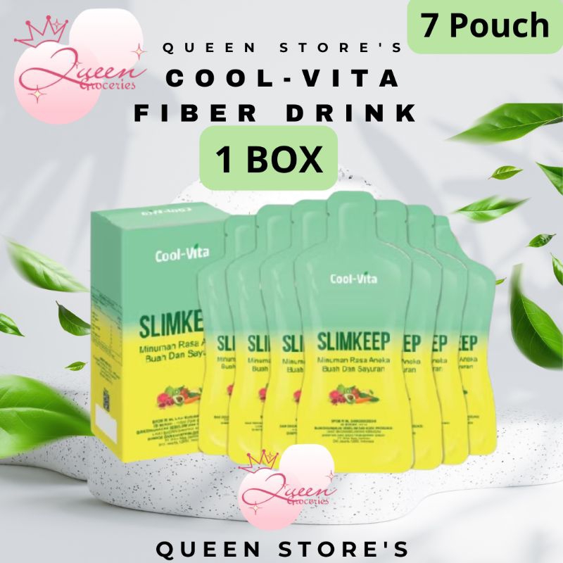 

Cool-Vita SlimKeep Minuman Rasa Buah Dan Sayuran 1 box Isi 7 Pouch