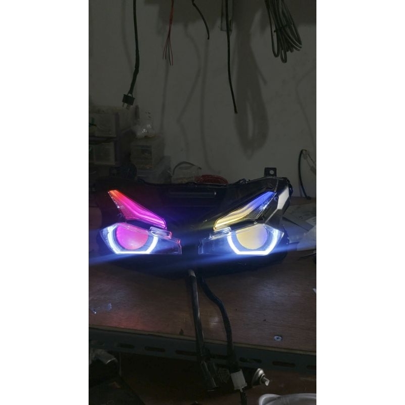 BILED CBR 250 CBR150 K45R BILED AES TURBO SE V2 RGB MATRIX