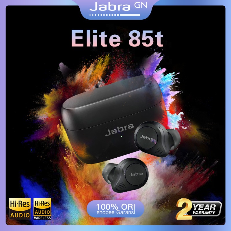 【Flash Sale】100% Ori Jabra Elite 85T Wireless Bluetooth Headset /In-Ear TWS Gaming Headphone ANC Act