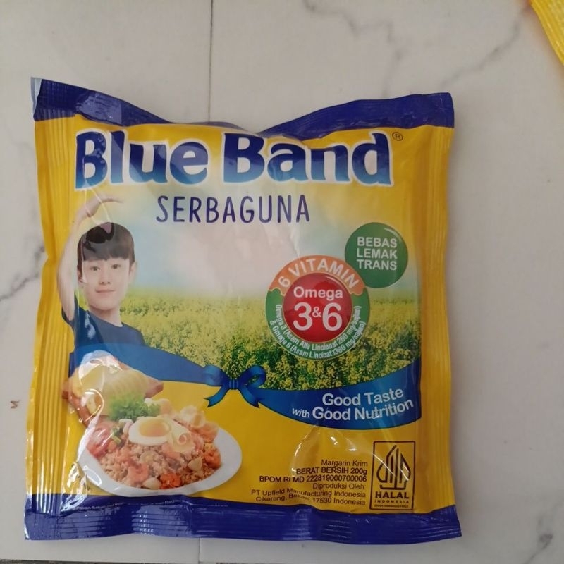 

Blue Band serbaguna kemasan 200gram