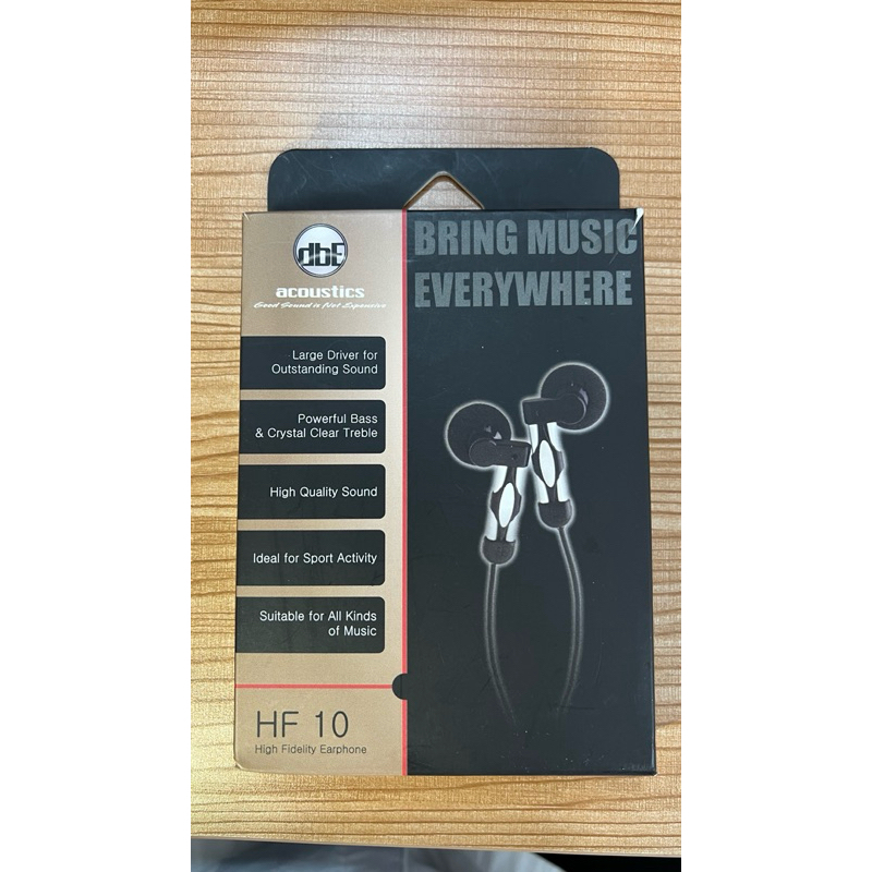 DBE HF 10 Earbud Jack Plug Yongsheng