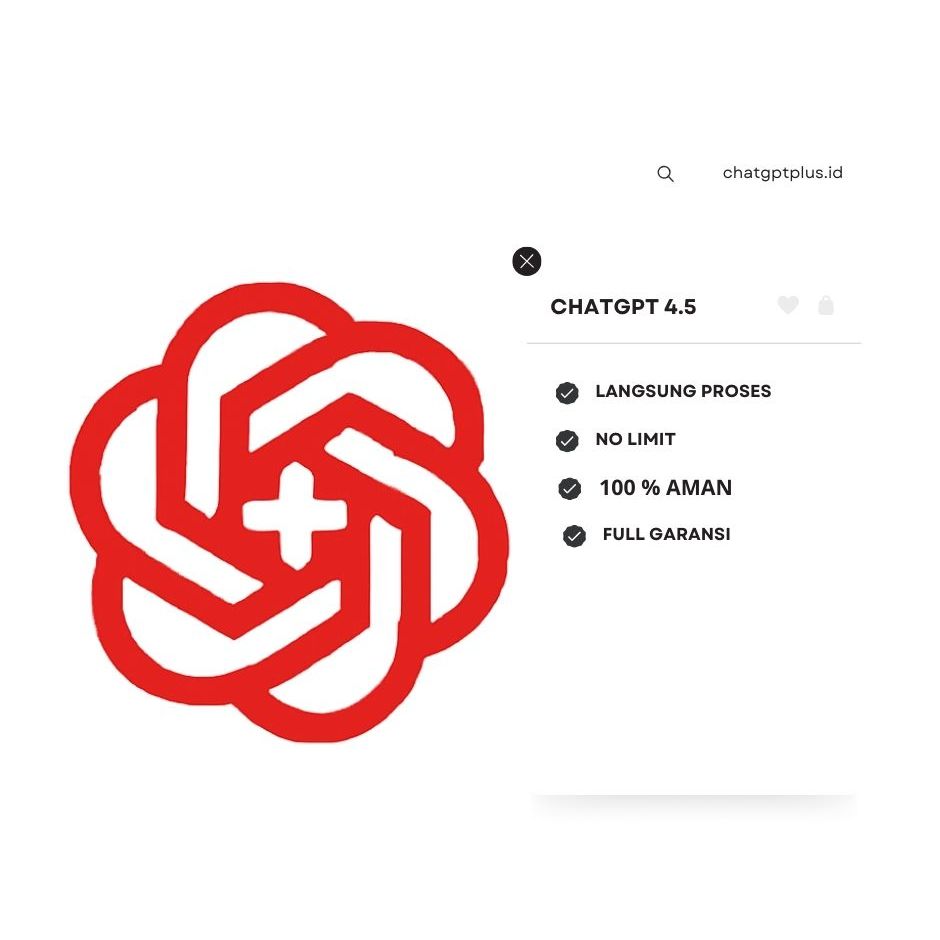 OpenAI GPT 4 ChatGPT Premium - Akun Pribadi dan Pro 1 Tahun #ChatGPTIndonesia