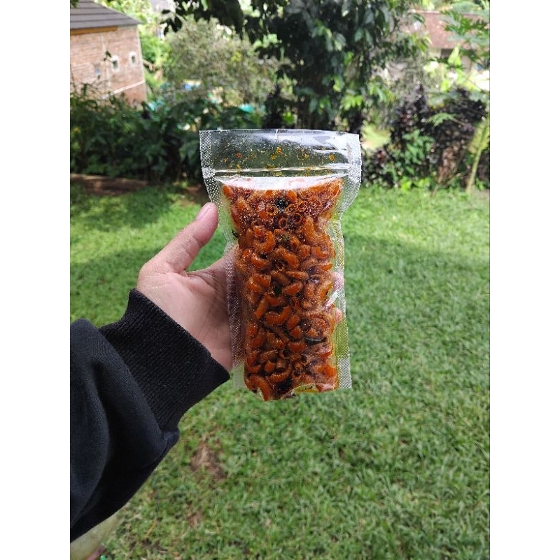 

macaroni bantet pedas daun jeruk