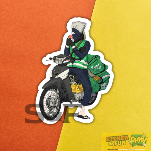 

Stiker Sticker Vinyl Laminasi KAKASHI SHIPEER