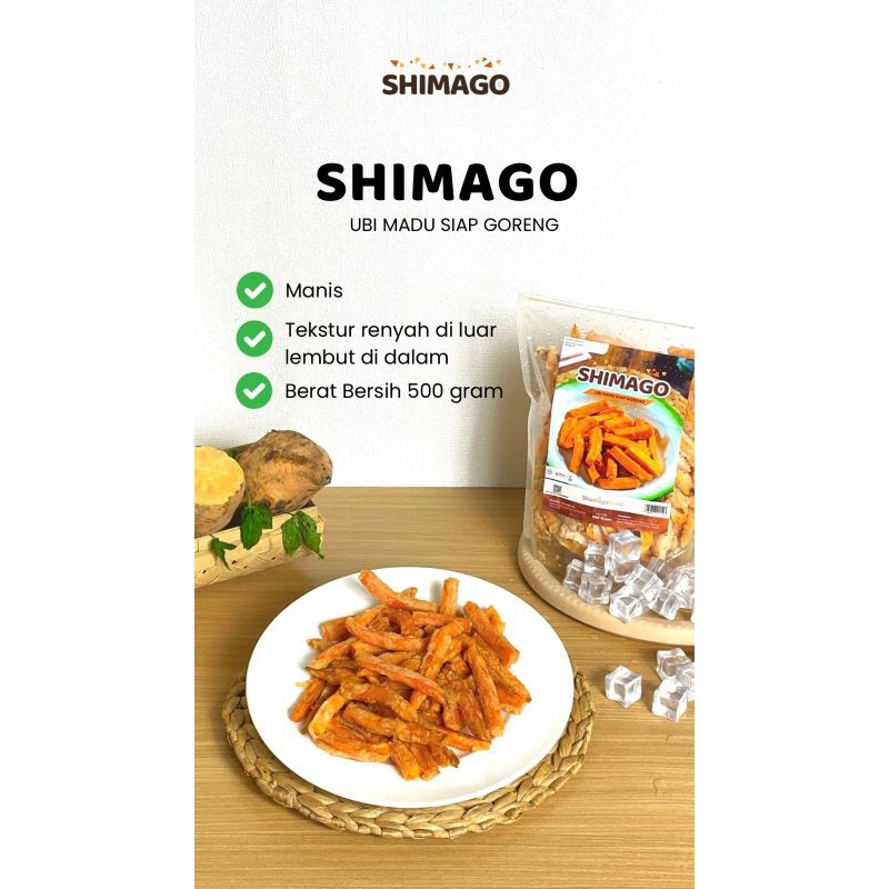 

OFFICIAL STORE-SHAMIYA SHIMAGO ubi madu siap goreng 500gr