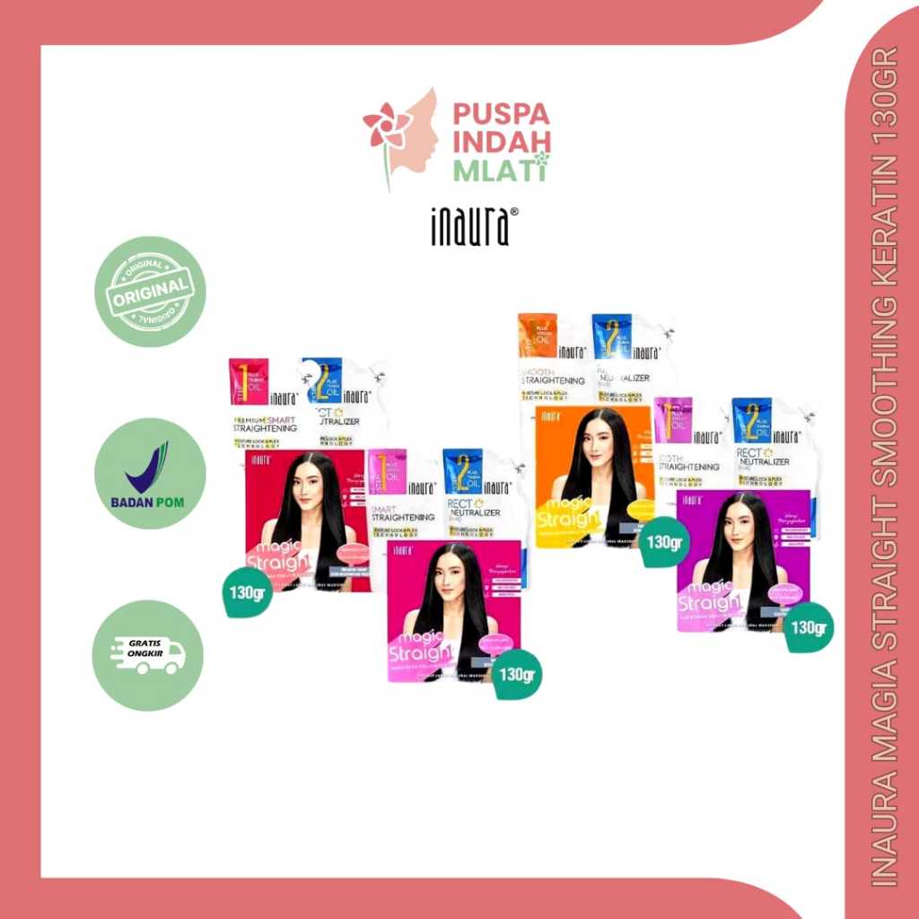 INAURA MAGIA STRAIGHT SMOOTHING KERATIN 130GR