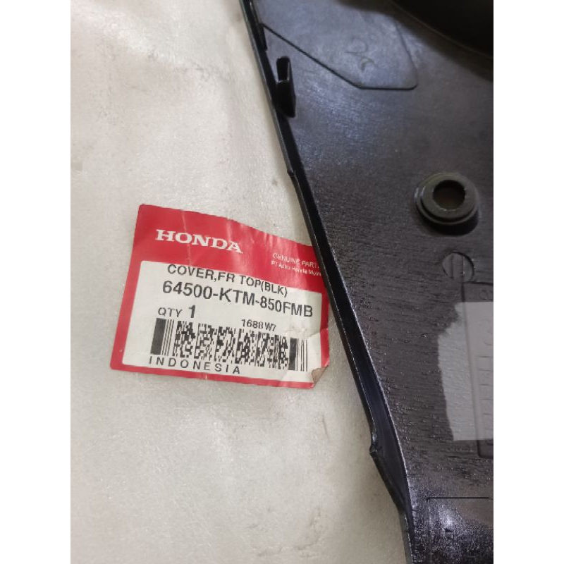 dasi panel depan honda supraX 125 original ahm kode part 64500-KTM-850FMB