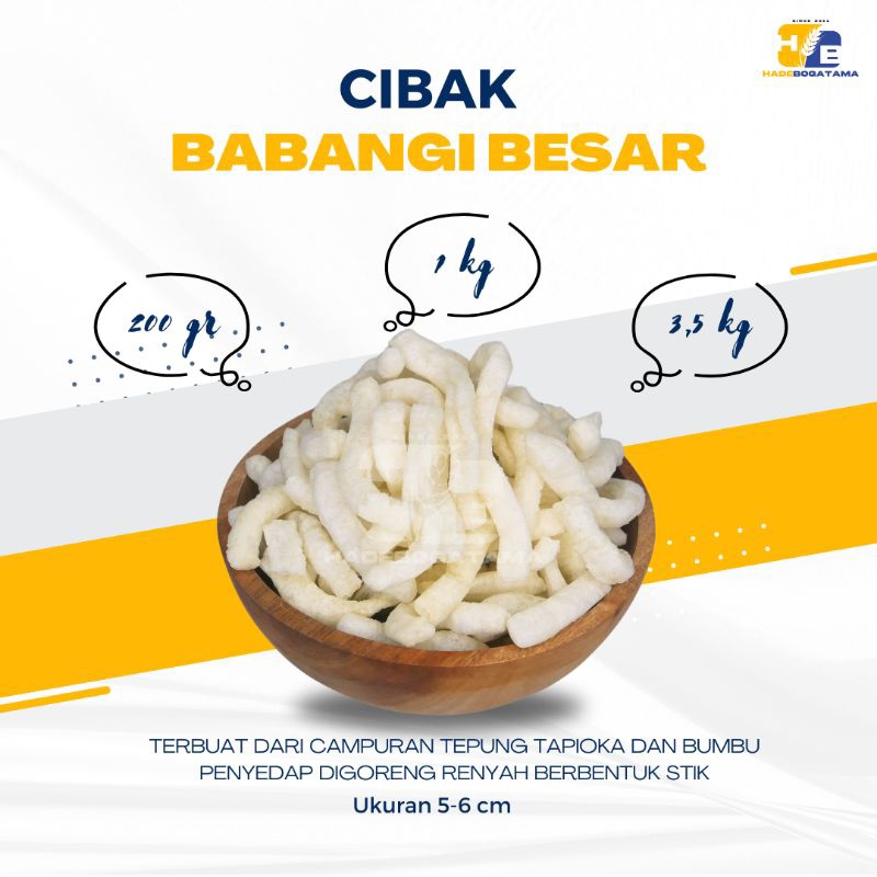 

Cibak Jumbo 500 gr (Bks)