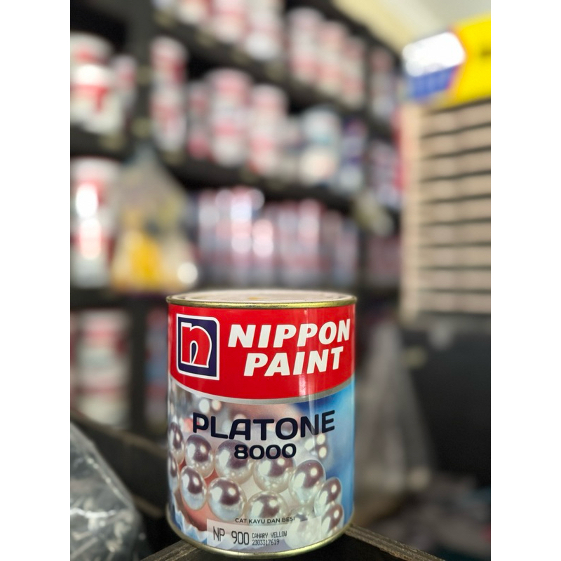 CAT NIPPON PAINT PLATONE 8000 KAYU DAN BESI