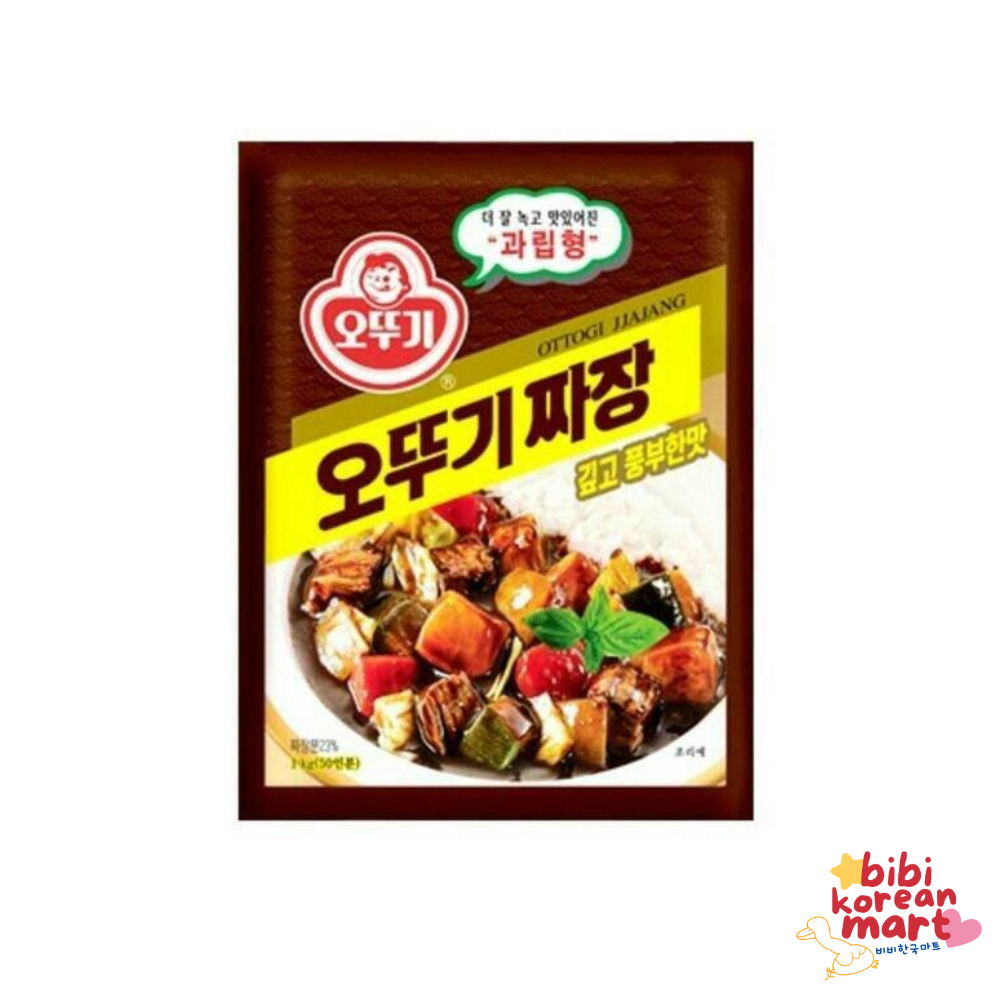 

bibi korean mart - ottogi jjajang black bean powder 100 gram